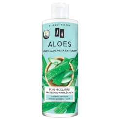 AA Aloes 100% Aloe Vera Extract płyn micelarny łagodząco-nawilżający 400ml