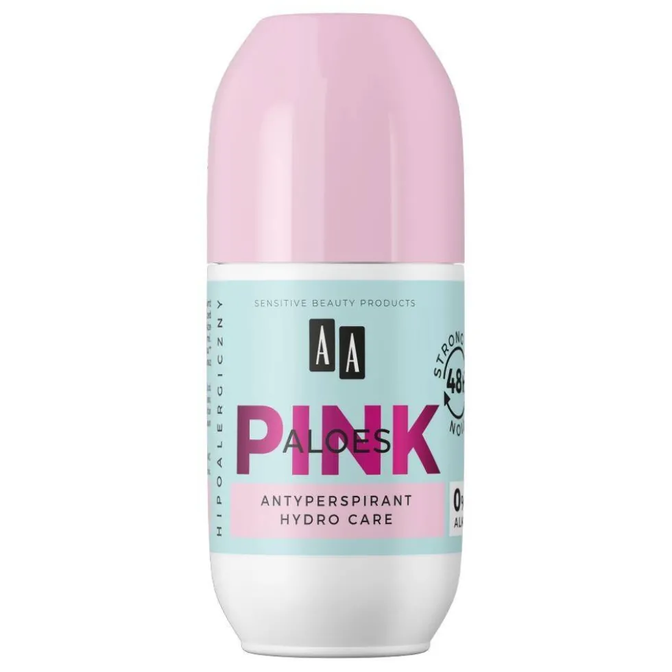 AA Aloes Pink antyperspirant roll-on 50ml