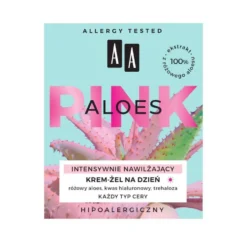 AA Aloes Pink krem intensywnie nawilżający żelowy na dzień 50ml