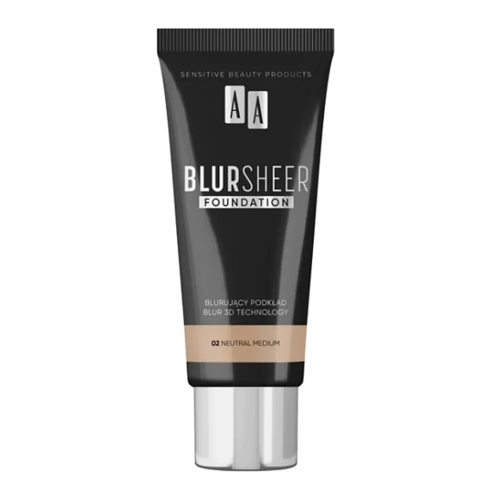 AA Blur Sheer podkład blurujący 02 Neutral Medium 30ml