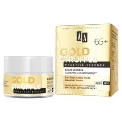 AA Gold & Truffles Prestige Essence 65+ głęboko odbudowujący krem-esencja 50ml