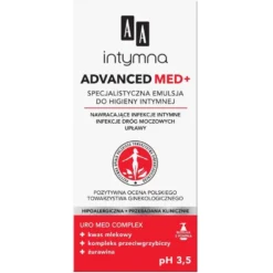 AA Intymna Advanced Med+ specjalistyczna emulsja do higieny intymnej pH 3.5 300ml