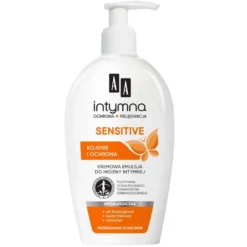 AA Intymna Ochrona&Pielęgnacja Sensitive emulsja do higieny intymnej dozownik 300ml