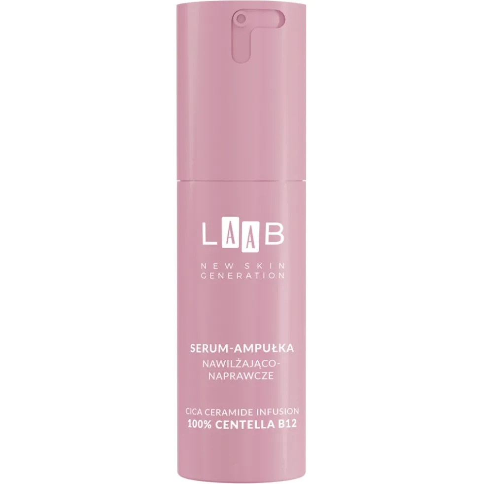 AA LAAB 100 % Centella B12 odbudowujące serum-ampułka nawilżająco-naprawcza 30ml