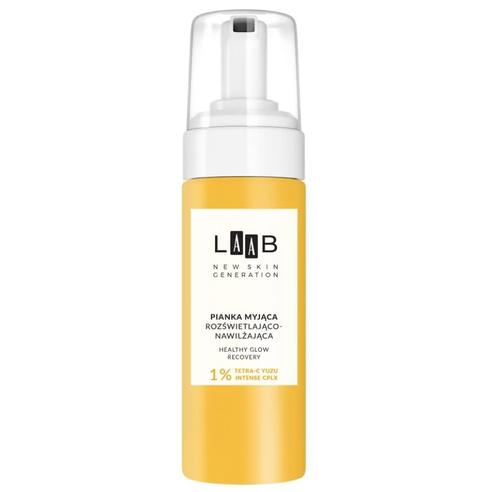 AA LAAB Tetra-C Yuzu pianka do mycia twarzy nawilżająco-rozświetlająca 150ml