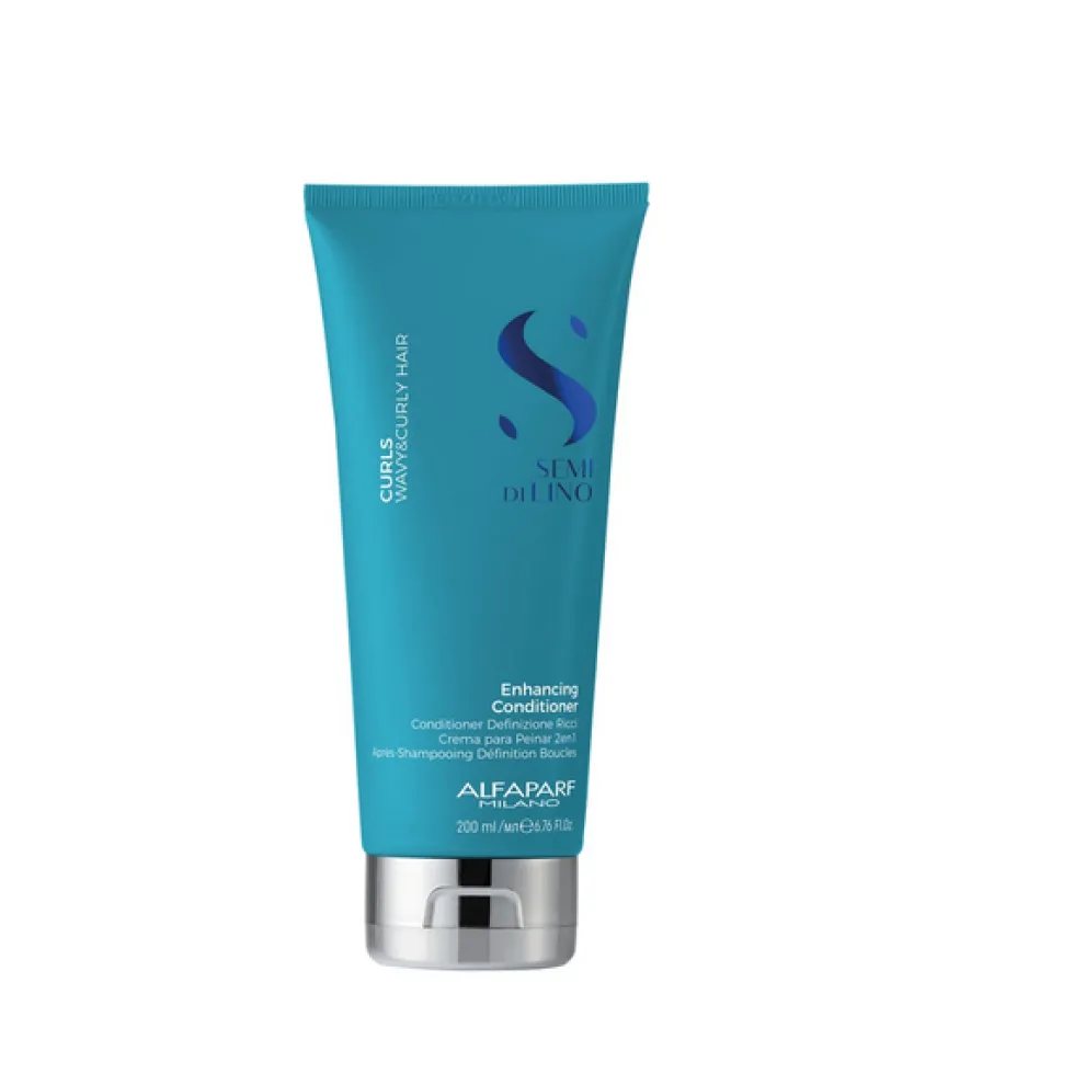 Alfaparf Semi Di Lino Curls nawilżająca odżywka myjąca do włosów kręconych 200ml