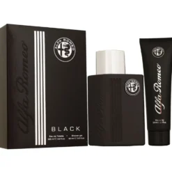Alfa Romeo Black zestaw woda toaletowa spray 125ml + żel pod prysznic 90ml