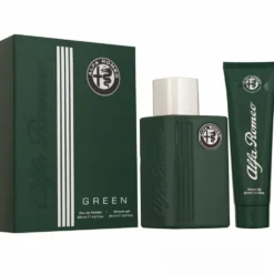 Alfa Romeo Green zestaw woda toaletowa spray 125ml + żel pod prysznic 90ml