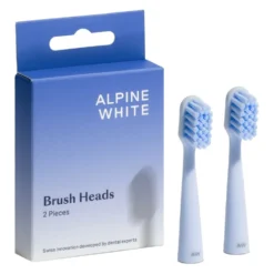 Alpine White Brush Heads wymienne końcówki do szczoteczki sonicznej 2szt.