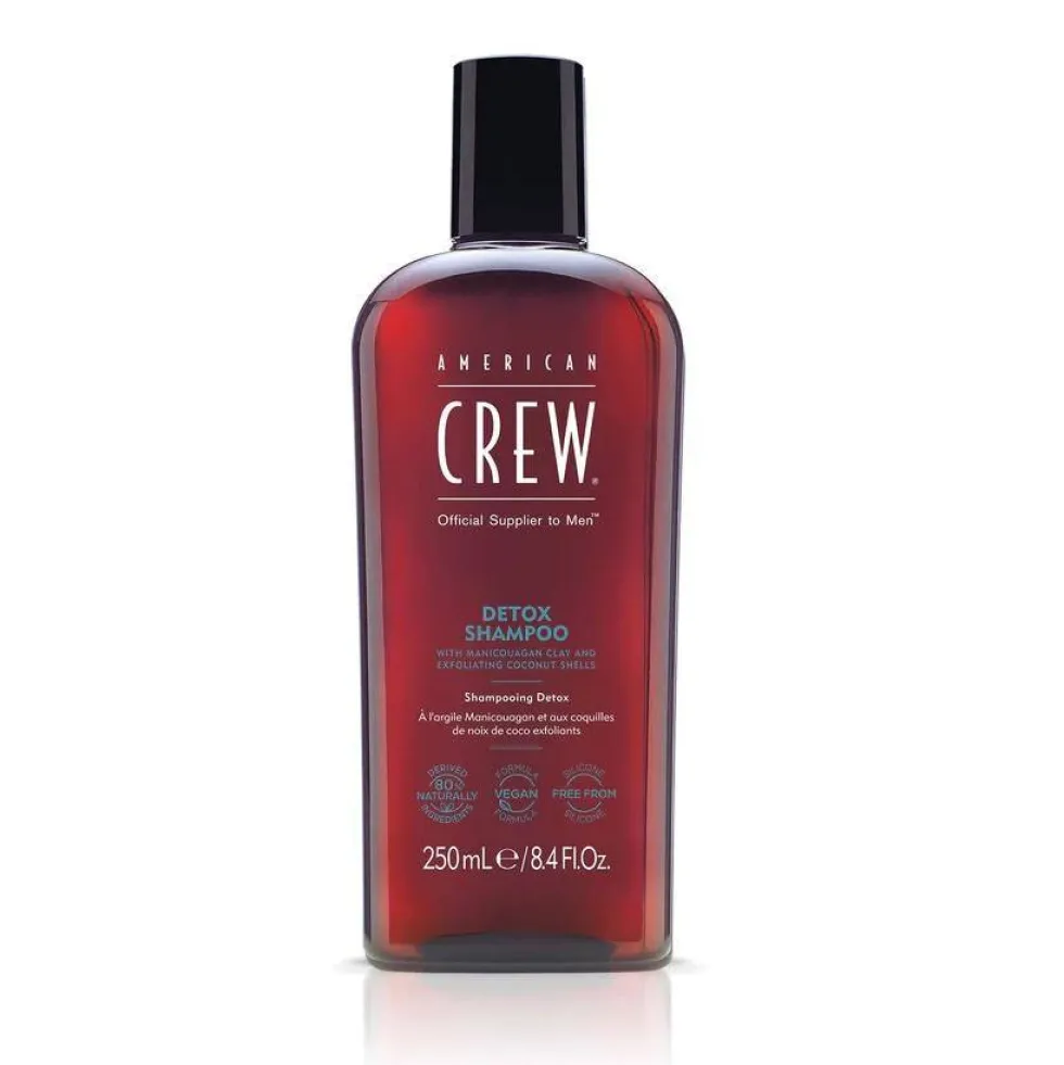 American Crew Detox Shampoo szampon peelingujący z drobinkami kokosa 250 ml