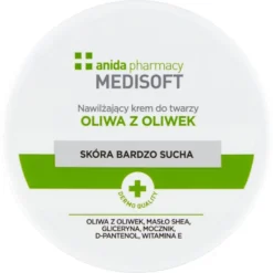 Anida Medisoft nawilżający krem do twarzy oliwa z oliwek 100ml