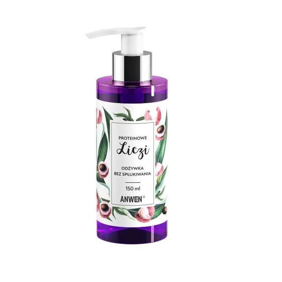 Anwen Proteinowe Liczi odżywka do włosów bez spłukiwania 150ml