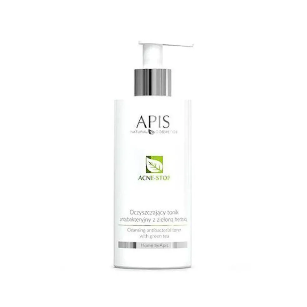 APIS Acne-Stop oczyszczający tonik antybakteryjny z zieloną herbatą 300ml