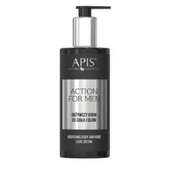 APIS Action For Men odżywczy krem do ciała i dłoni 300ml