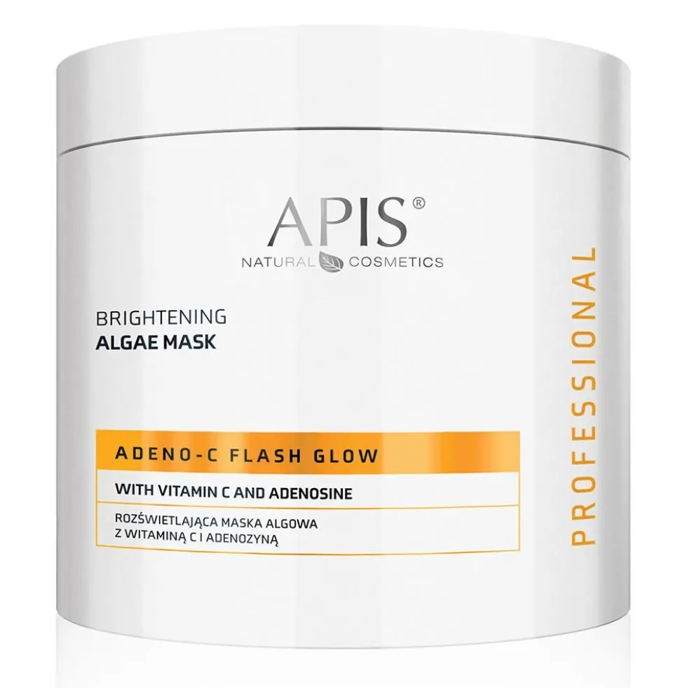 APIS Adeno-C Flash Glow rozświetlająca maska algowa z witaminą C i adenozyną 200g