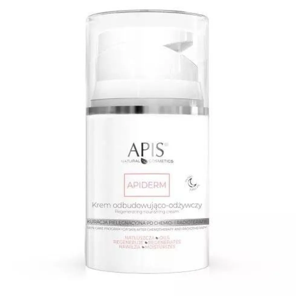 APIS Apiderm krem odbudowująco-odżywczy na noc 50ml