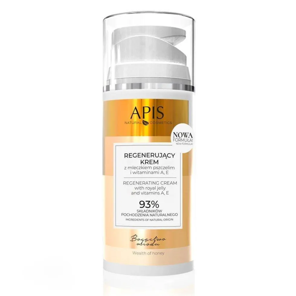 APIS Bogactwo Miodu regenerujący krem z mleczkiem pszczelim 100ml
