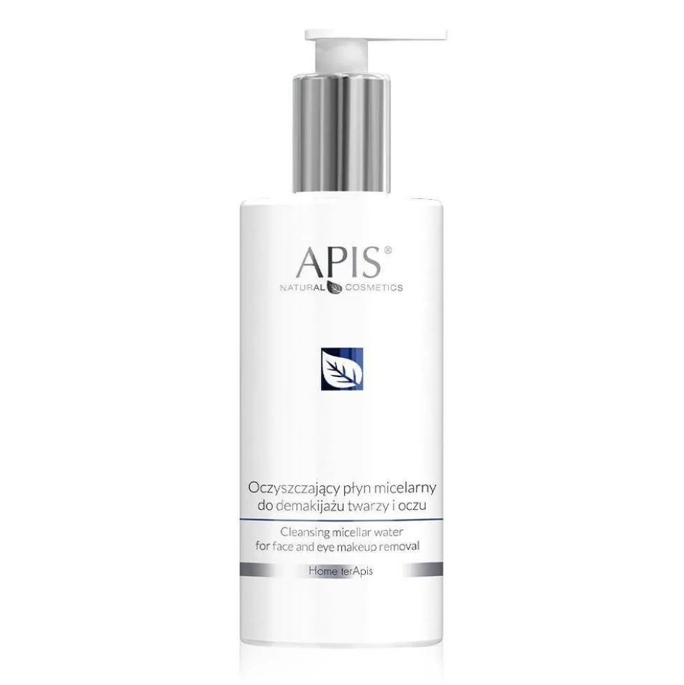 APIS Cleansing Micellar Water oczyszczający płyn micelarny do demakijażu twarzy i oczu 300ml