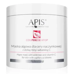 APIS Couperose-Stop maska algowa dla cery naczynkowej z dziką różą i witaminą C 200g