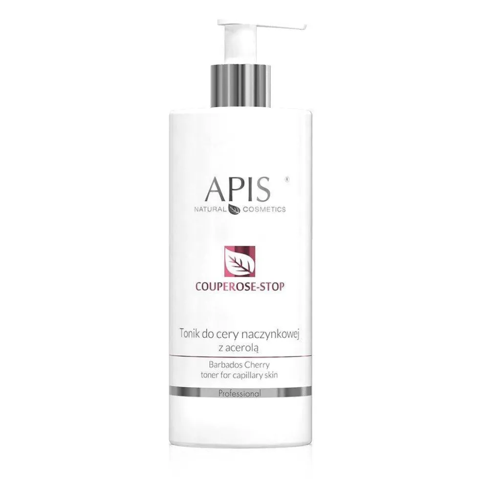 APIS Couperose-Stop tonik do cery naczynkowej z acerolą 500ml