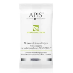 APIS Hydro Evolution ekstremalnie nawilżająca maska algowa z gruszką i rabarbarem AQUAXTREM™ 20g