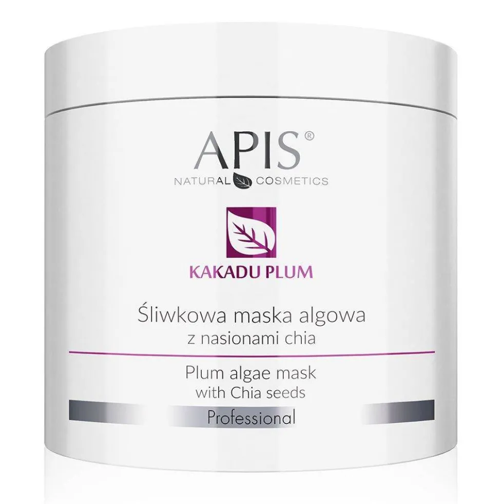 APIS Kakadu Plum śliwkowa maska algowa z nasionami chia 200g