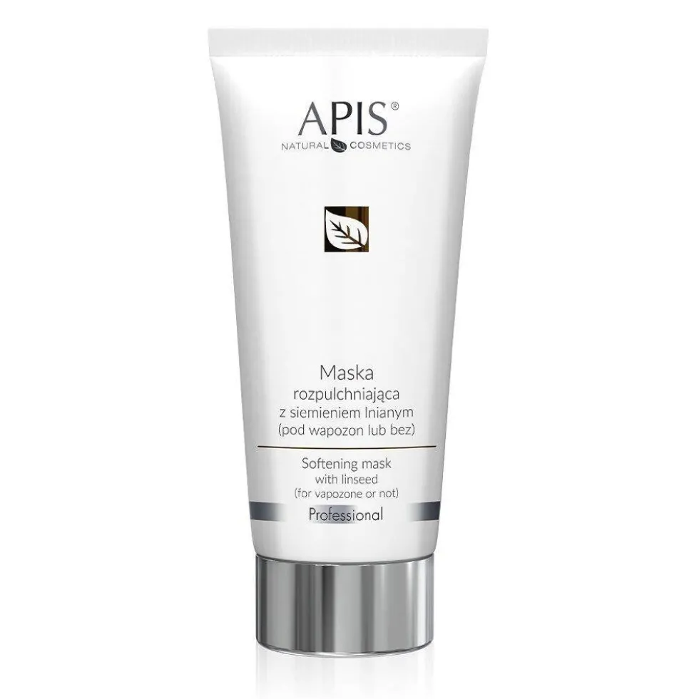 APIS Maska rozpulchniająca z siemieniem lnianym 200ml