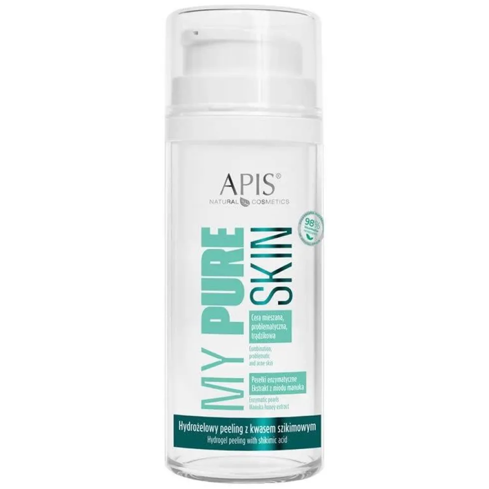 APIS My Pure Skin hydrożelowy peeling z kwasem szikimowym 100ml