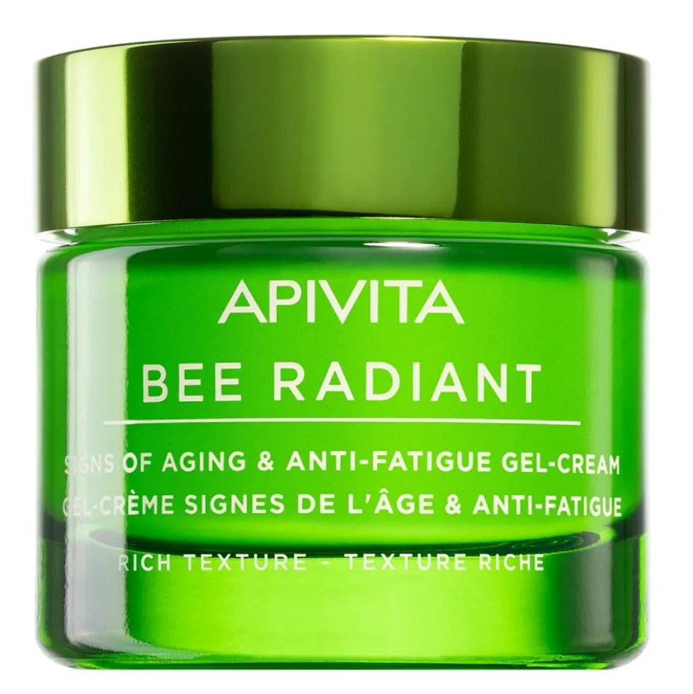 Apivita Bee Radiant Signs Of Aging & Anti-Fatigue Gel-Cream krem przeciw pierwszym oznakom starzenia 50ml