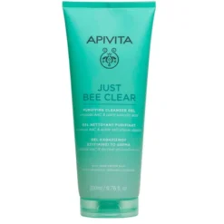 Apivita Just Bee Clear Purifying Cleansing Gel żel oczyszczający do cery tłustej i trądzikowej 200ml