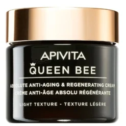 Apivita Queen Bee Absolute Anti-Aging & Regenerating Cream Light Texture regenerujący krem przeciwzmarszczkowy o lekkiej konsystencji 50ml