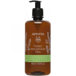 Apivita Tonic Mountain Tea Shower Gel tonizujący żel pod prysznic z górską herbatą i olejkami eterycznymi 500ml