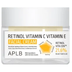 APLB Retinol Vitamin C Vitamin E Facial Cream rozświetlający krem do twarzy 55ml