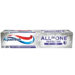 Aquafresh All In One Protection pasta do zębów z fluorkiem Crystal White 75ml