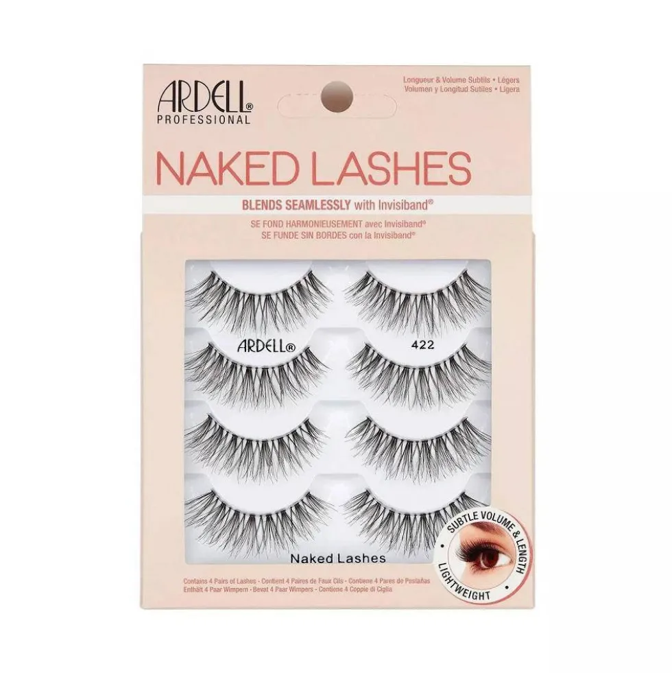 Ardell Naked Lashes Multipack sztuczne rzęsy na pasku 422 Black