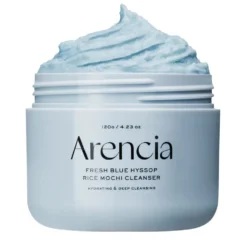Arencia Fresh Blue Hyssop Rice Mochi Cleanser 120g