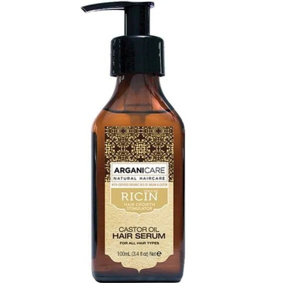 Arganicare Castor Oil serum stymulujące porost włosów 100ml