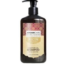 Arganicare Castor Oil szampon stymulujący porost włosów 400ml