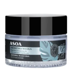 Asoa Gotowa maseczka do twarzy Niebieska Glinka 50ml