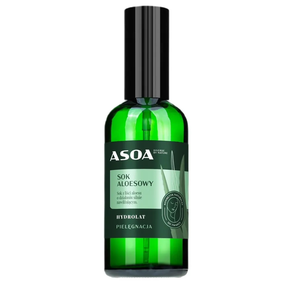 Asoa Hydrolat sok aloesowy 100ml
