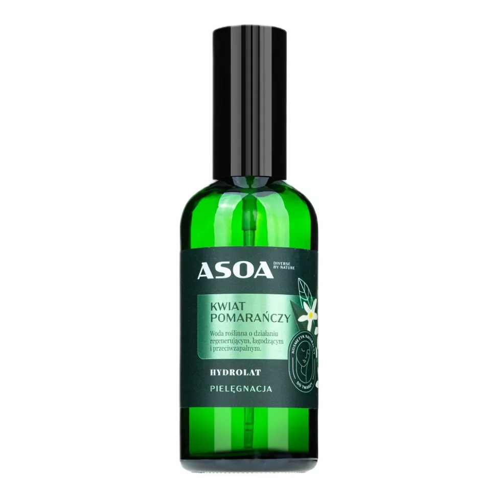 Asoa Hydrolat z kwiatu pomarańczy 100ml