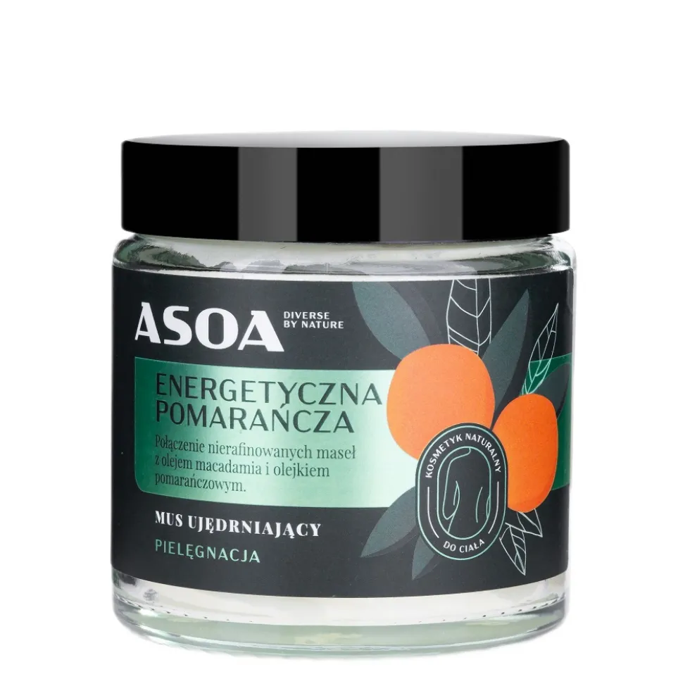 Asoa Masło do ciała Energetyczna Pomarańcza 120ml