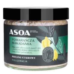 Asoa Peeling cukrowy Pomarańcza-Macadamia 250ml