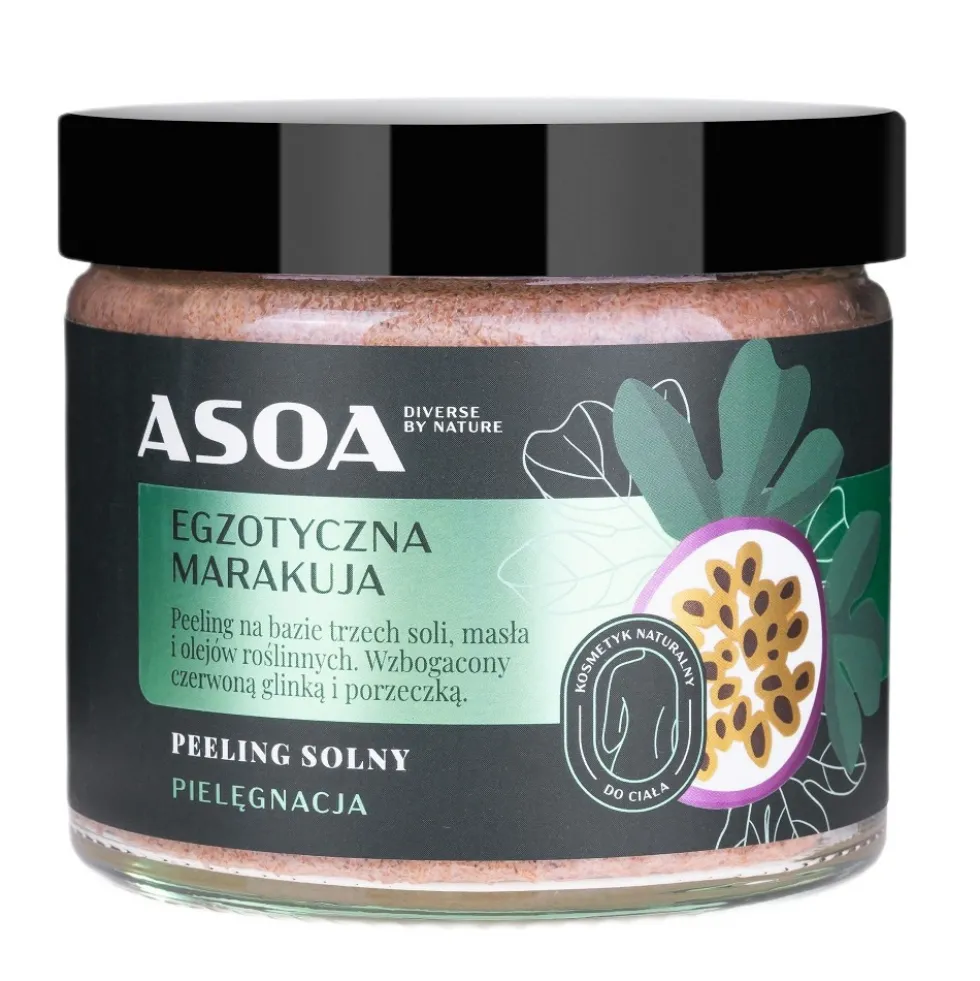 Asoa Peeling solny Egzotyczna Marakuja 250ml
