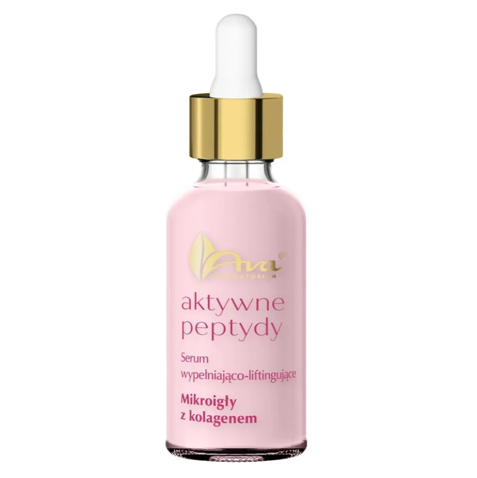 Ava Laboratorium Aktywne Peptydy serum wypełniająco-liftingujące mikroigły z kolagenem 30ml