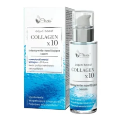 Ava Laboratorium Aqua Boost Collagen x10 intensywnie nawilżające serum 30ml