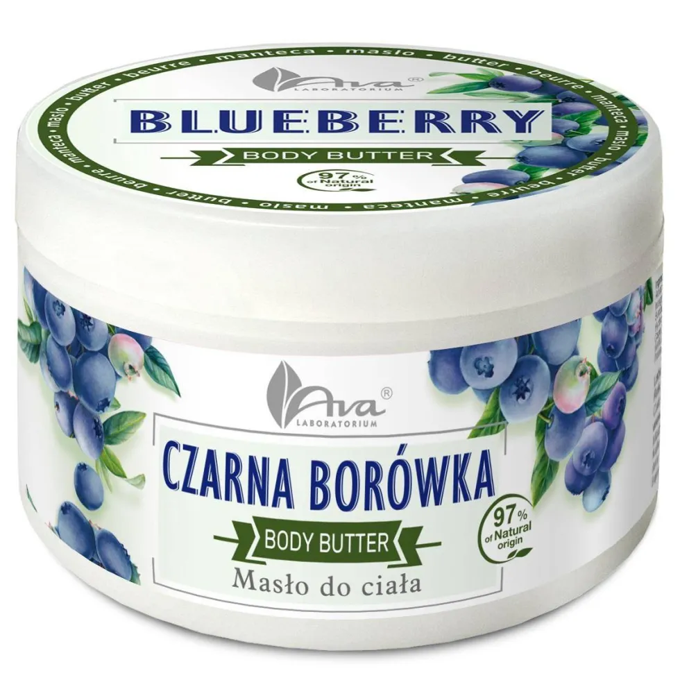 Ava Laboratorium Body Butter masło do ciała Czarna Borówka 250g