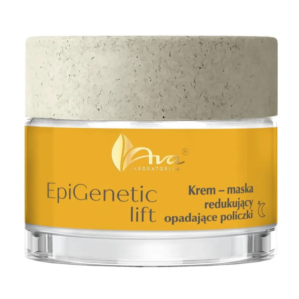 Ava Laboratorium EpiGenetic Lift krem-maska redukujący opadające policzki typu chomiki na noc 50ml