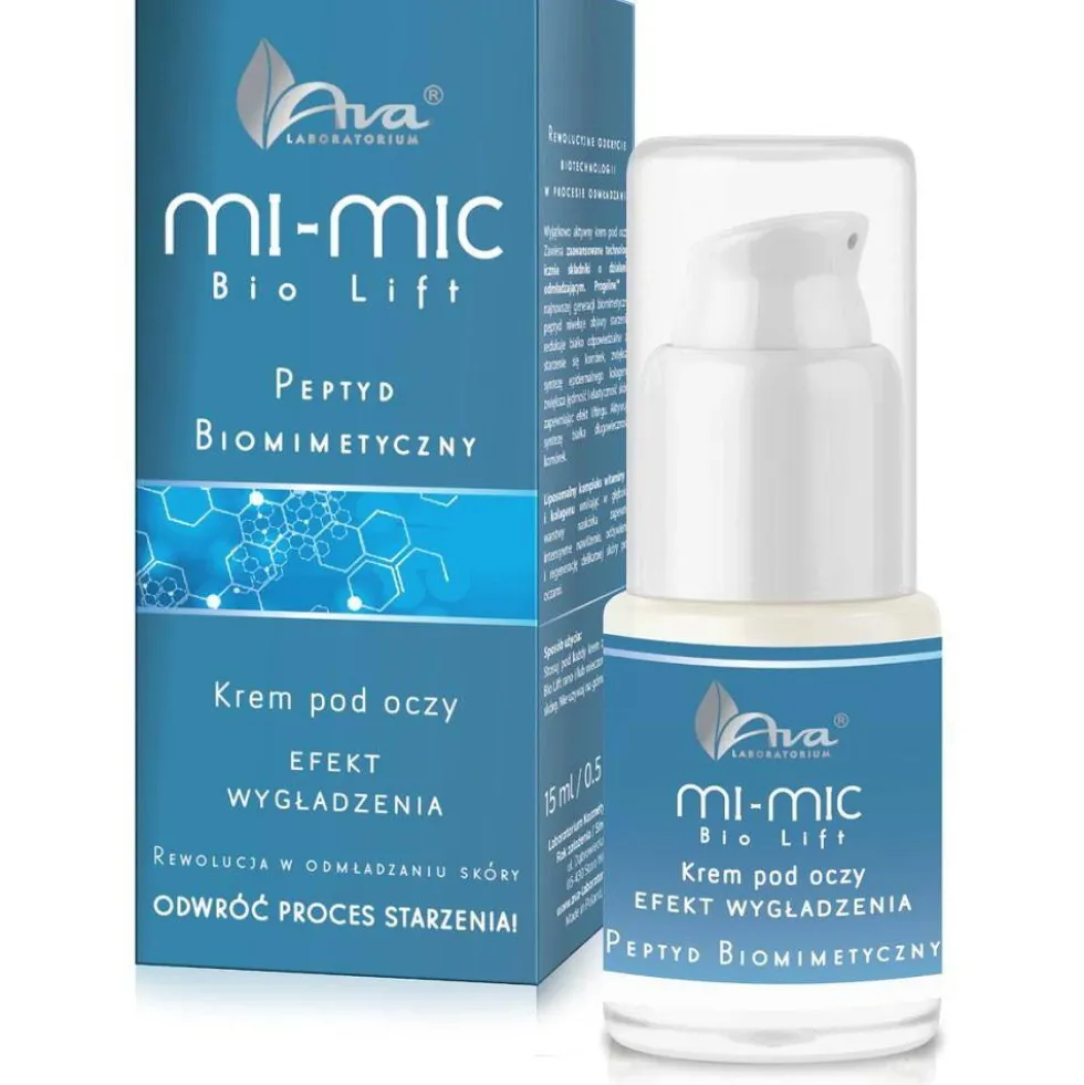 Ava Laboratorium Mi-Mic Bio Lift wygładzający krem pod oczy 15ml
