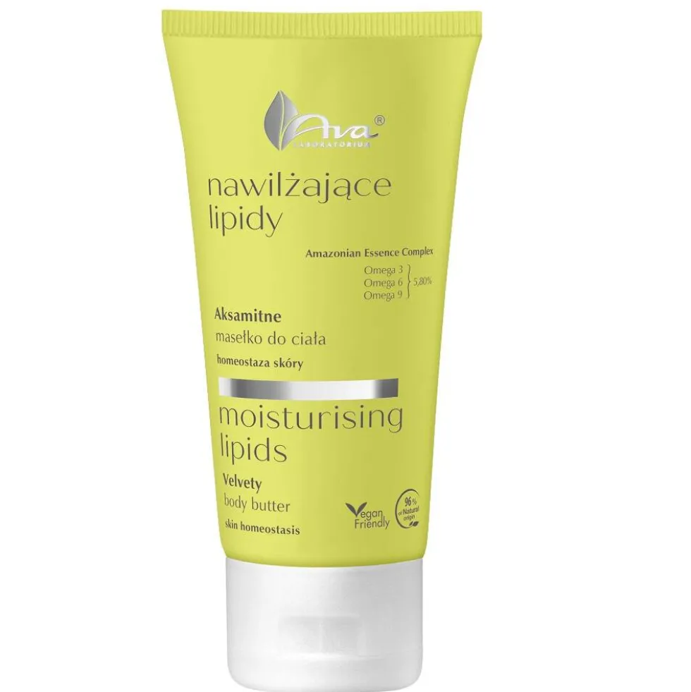 Ava Laboratorium Nawilżające Lipidy aksamitne masełko do ciała 150ml